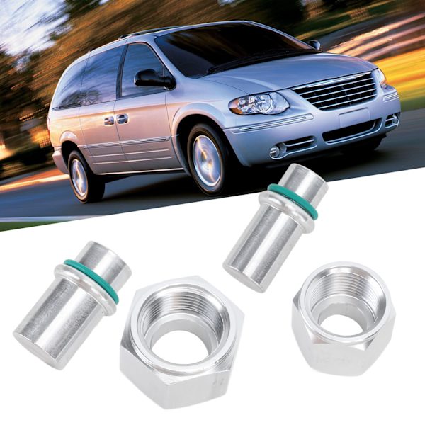Bagerste AC-afspærringskit i aluminiumlegering til biltilbehør til Town Country 2004 til 2011