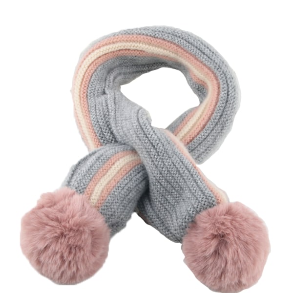 Barn Scarf Pojkar Flickor Vinter Varma Halsdukar Halsvärmare