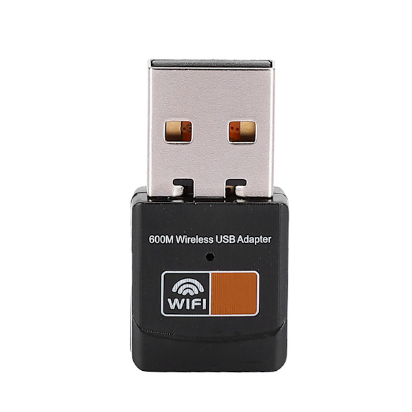 USB WiFi-adapter 2.4G-5G 600 Mbps Dual Band Mini Trådløs Datamaskin Nettverkskort Mottaker