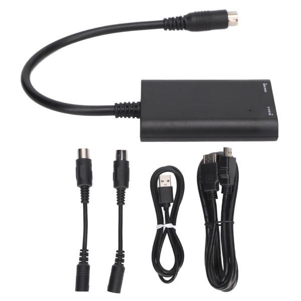 HD Multimedia Interface-adapter 1080P HD-videokonverter spelkonsoltillbehör för SEGA MD1 MD2 SNK