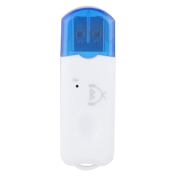 Mini USB Bluetooth-mottaker Audio A2DP Musikk Trådløs Adapter for Bil AUX Mobiltelefon