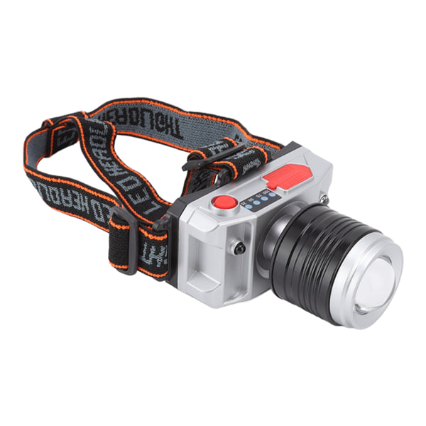 LED-hodelykt Super Bright Long Shot Induction Headlamp Rechargea