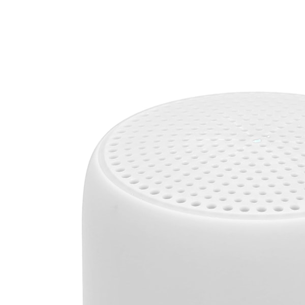 Bluetooth 5.0 Minihögtalare med tydlig stereoljud och fyllig bas - Bärbar trådlös högtalare för utomhusbruk - Vit