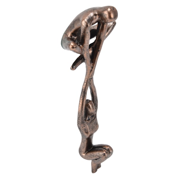 Elegant konstnärlig och modern design, hartsälskarfigurer, heminredningsprydnad, dansande parskulptur för bröllopsdagspresent, stark