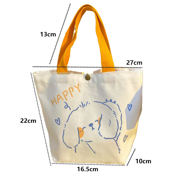 Tote-laukku Canvas Yksi Olkapää Kannettava Suuri Kapasiteetti Shoppailuun