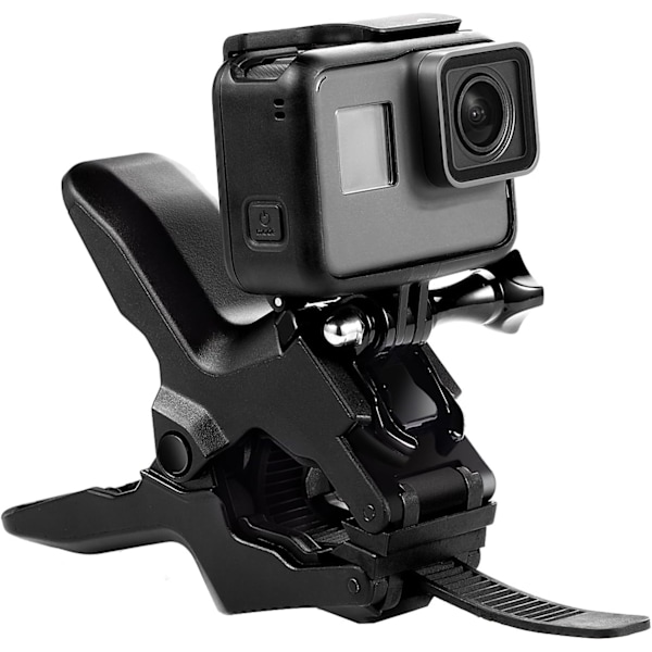 Flex Clamp-fäste för smartphones, GoPro Hero-serien, DJI Osmo & mer, bred användning och säker montering