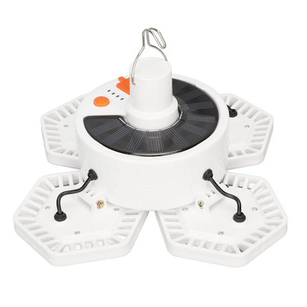 4-bladig LED solardriven campinglampa utomhus nöd tältlampa Mobi