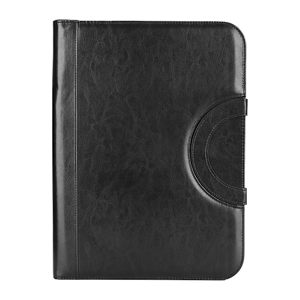 A4 PU lynlås Business Portfolio Multifunktionel Konference Dokument Mappe Organizer til Kort Tablet Filer