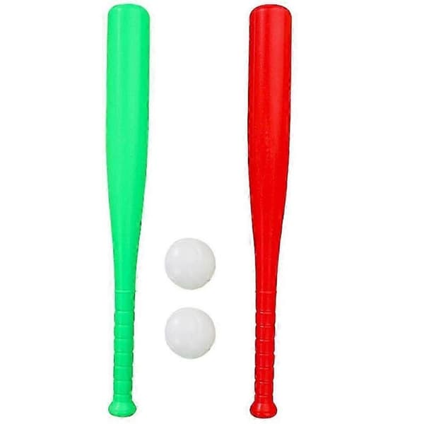 GETIT 2 sæt baseballlegetøj Træning Børn Legetøj Baseballbat Udendørs Børnelegetøj