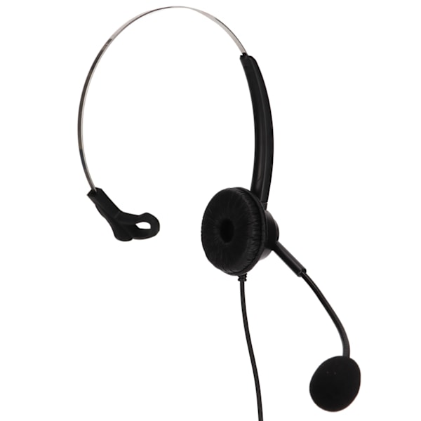 H360‑2.5 Business Headset 2.5mm Datamaskin Hodetelefoner med HD Mikrofon for Call Center Kundeservice Kontor