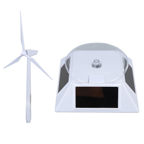 Solar Energy Wind Mill Toy Educational Decorative Dual Use Turbine Solar Powered Windmills for Kids Science Teaching