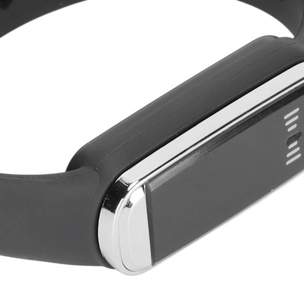 Digitalt ur LED-skærm 12/24 timers genopladeligt stilfuldt elektronisk armbåndsur til mænd og kvinderSort