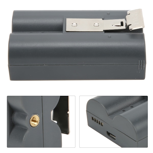 Litiumbatteri for dørklokke 6040mAh erstatningsbatteri for videodørklokke med ladekabel