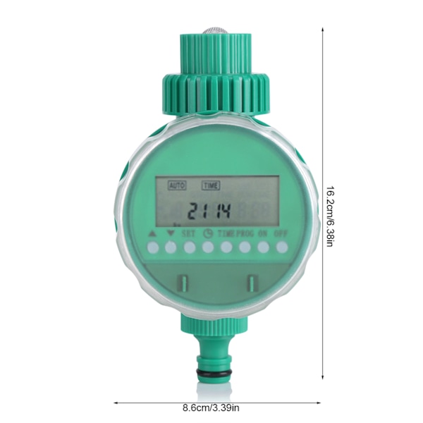 Automatisk elektrisk digital hagevanningstimer intelligent blomster vanningskontroller