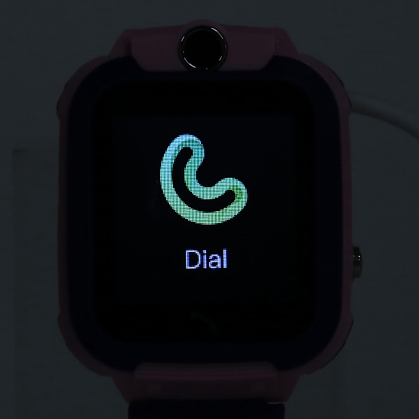 Barn SOS Telefonklocka Använd SIM-kort IP67 Vattentät Barn Flicka Pojke Present Rosa