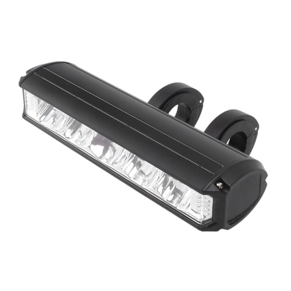Lyssterk LED-sykkellys i aluminiumlegering, USB-oppladbar sykkellykt