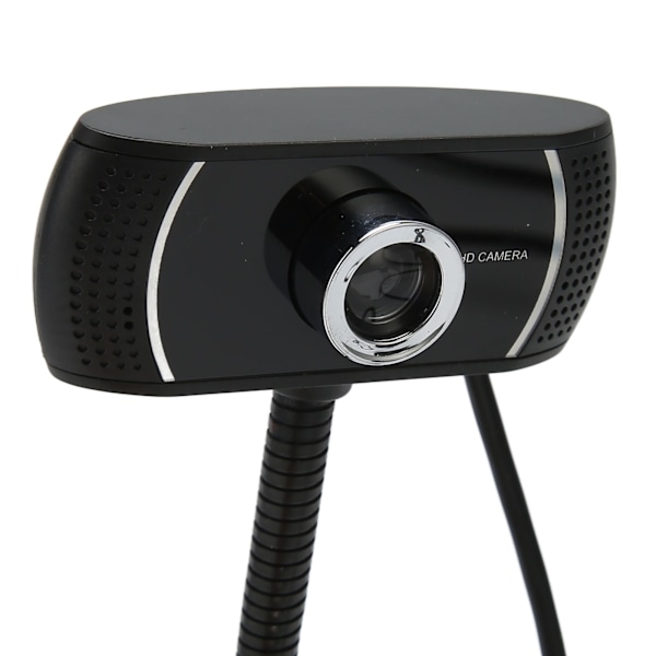 Webkamera HD manuell fokus Live Streaming Drive Free USB-kamera med mikrofon for datamaskinkonferansesamtaler 640x480