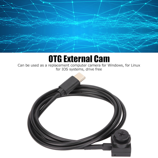 OTG extern kamera multifunktionell bärbar 1080P OTG Mini Cam för Android-system