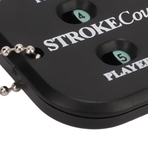 Mini fyrkantig poängräknare 2 spelare slagräknare bärbar golfpoängindikator för utomhusidrott
