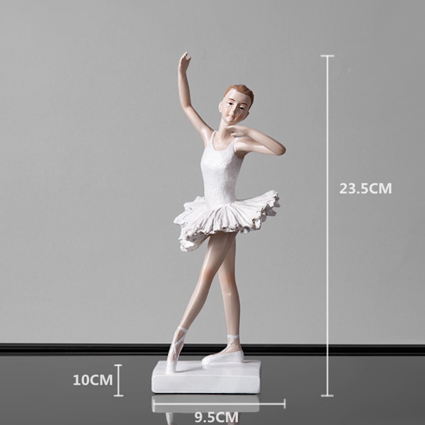 Balletdanser Statue Balletdanser Statue Kunst Skandinavisk Kunst Balletdanser Harpiks Karakter Dekoration Figurine Harpiks Hjem Indretning Desktop Dekoration