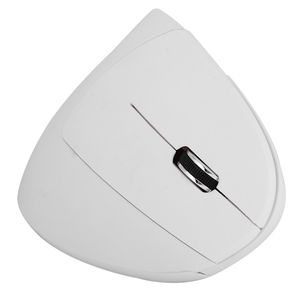 2.4GHz optisk 1600DPI trådløs ergonomisk vertikal gamingmus NOn forsinkelse til pc bærbar computer hvid