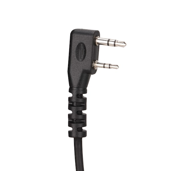 Radioheadset 7.1mm Plugg Brusreducerande Robust Headset med U94 PTT för UV‑5R BF‑888S K-huvud Walkie Talkies