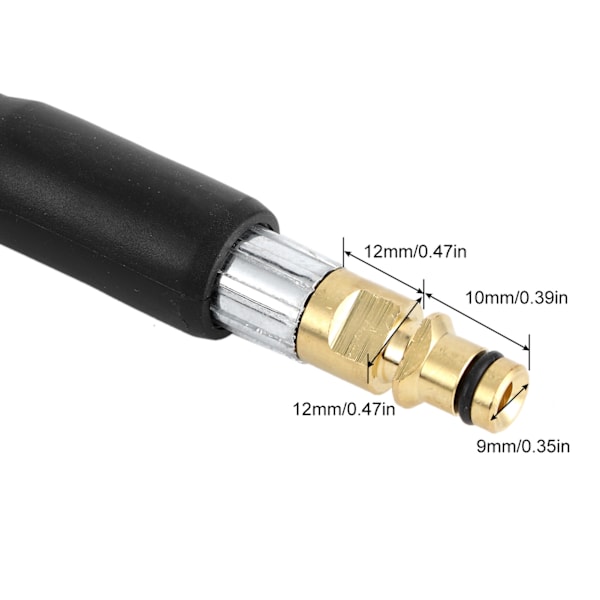 Korkeapainepesurin vesiputki auton puhdistukseen, sopii Karcher K2 K3 K4 K5 10m/32.81ft