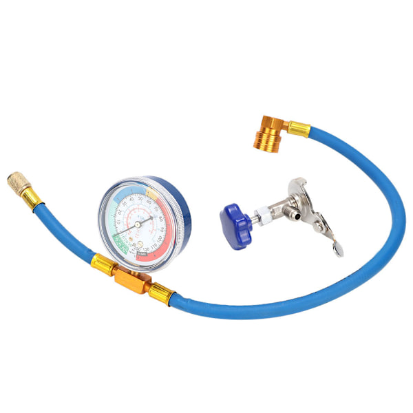 R134A R12 Fitting Recharge Måling Slange Måler System Kølemiddel Opladning Rør