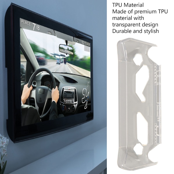 TPU Klar Case for ROG Ally 2023 Spillkonsoll - Fallsikkert Transparent Beskyttende Deksel