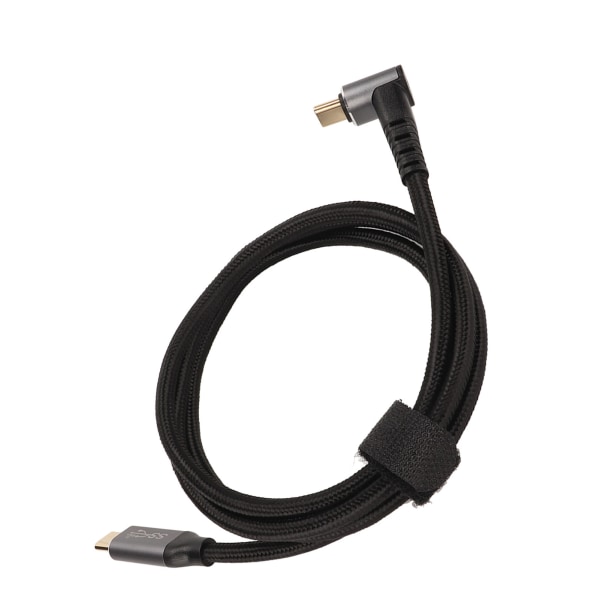 90 graders USB C-kabel 4K 60Hz understøtter PD100W Type C 3.1 Gen2 fuld funktion USB C hurtigopladningskabel til Steam Deck