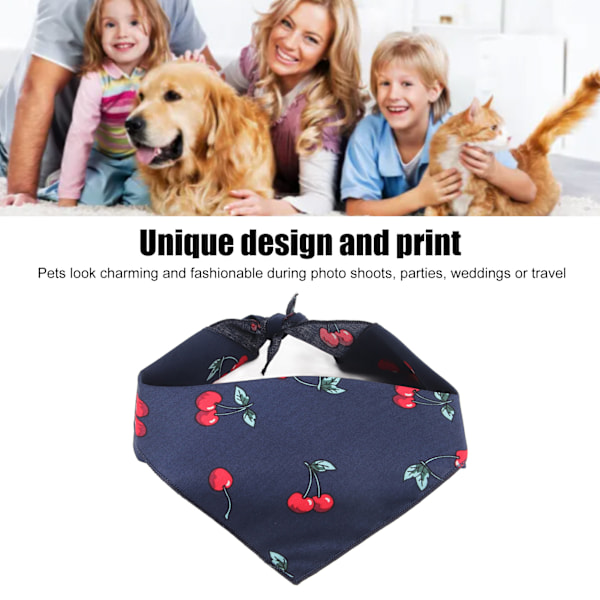 Kattbandana, Unik Design Och Tryck, Tålig Mot Tuggande, Mångsidig Användning För Födelsedagsfest Fotorekvisita (Bomull)