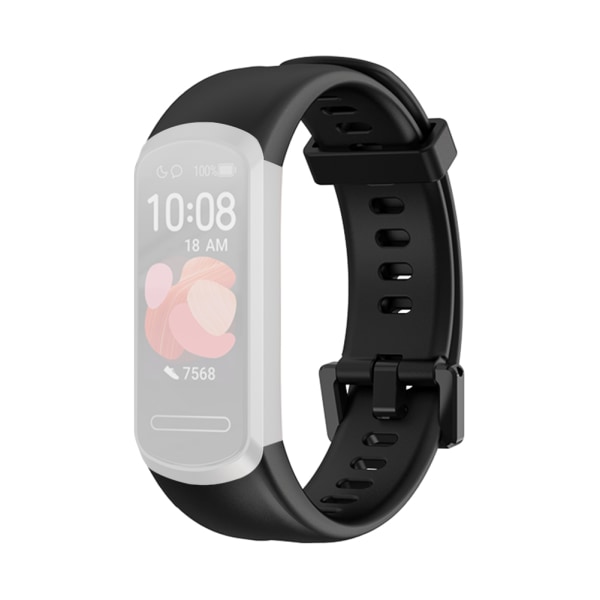 Mjukt silikonarmband ersättning klockarmband armband för Huawei Band 4