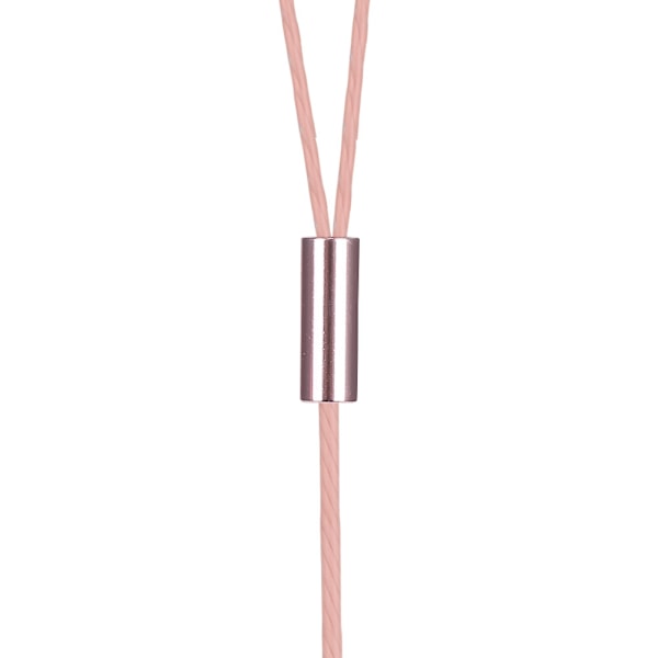 3,5 mm musik stereo in-ear sovhörlurar hörlurar med mikrofon (rosa)
