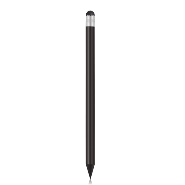 Reserve Kapacitiv Touch Screen Stylus Pen Blyant til iPhone/ Blackberry/ HTC Sort