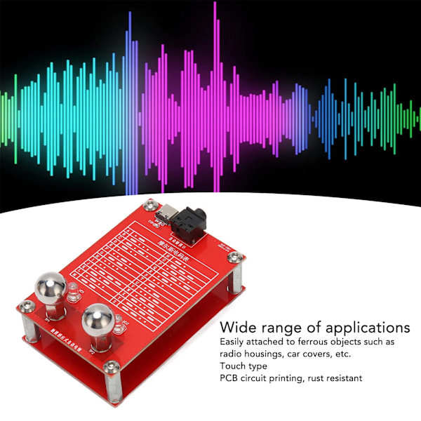 Automatisk telegrafnøkkel 5V CW Morse-koder Nøkkel med magnet fast base for kortbølgeradio 3,5 mm utgangsgrenseflate