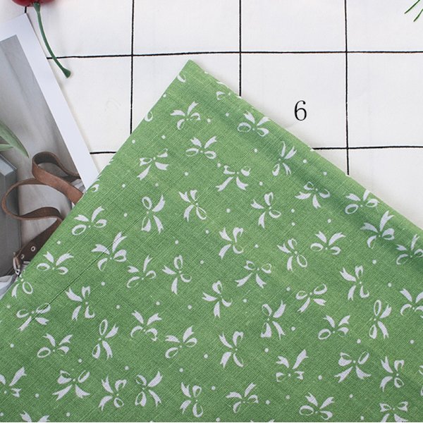 7 st / set 100% bomull Batiks syhantverkstyg för DIY plånbok kuddfodral (S)