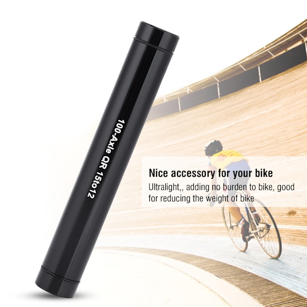 Cykel Genomgående Axel Adapter, Högkvalitativt Material Snabbkopplingsdesign För 15mm Till 12mm Konvertering, Ultralätt Design Reducerar Cykelvikten Och Säkerställer