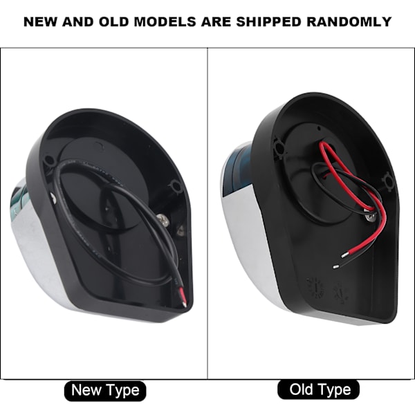 12V Båd Marine Yacht Bi Farve LED Signal Lys Båge Navigationslampe