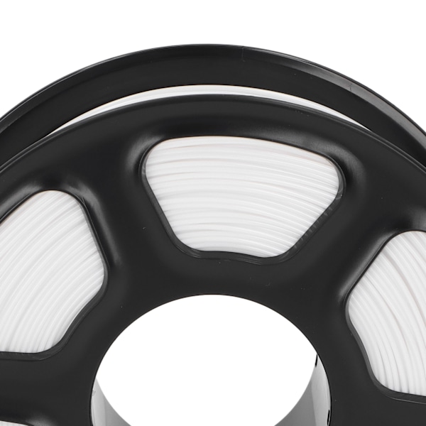 3D-skrivarfilament 1,75 mm 1 kg Nettovikt 220 till 250 Celsius Ren Färg PETG-filament för Påfyllning Ersättning Vit