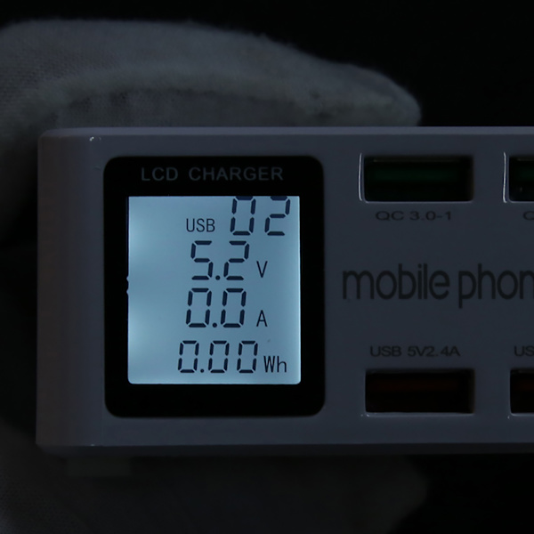 8 IN 1 Multifunction USB-latausasema Älykäs pistorasiateline 100W Maksimi 100‑240VEU