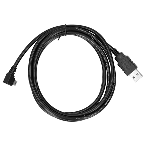 Vänster armbågsdatakabel USB2.0 hane till Mini USB hane hårddisktillbehör U2-057-LE-1.8M