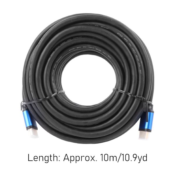 HD Multimedia Interface 2.0-kabel Interferensbestandig 4Kx2K HDTV 2.0V-kabel til computerskærm Projektor TV