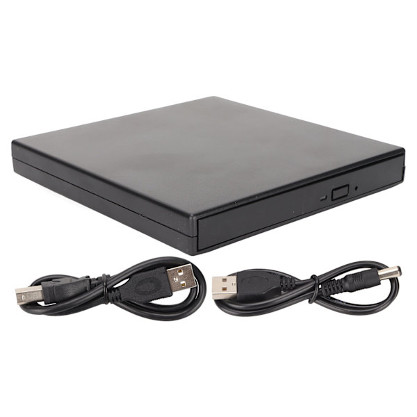 Ekstern DVD-afspiller bærbar lav støj ekstern mobil USB2.0 ekstern optisk drev CD-afspiller til bærbar computer mobil pc