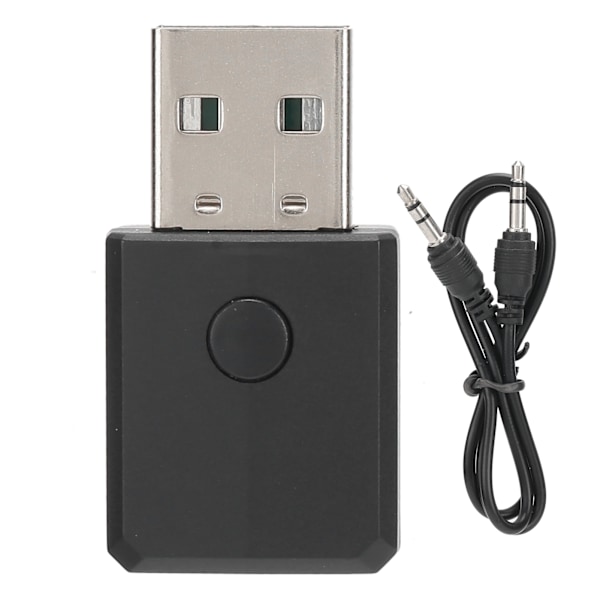 4-i-1 lydmodtager-sender USB Bluetooth 5.0 3.5 AUX-stik RCA stereoadapter til tv-pc-bilmusik