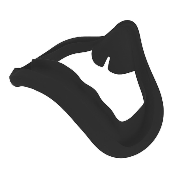 VR-briller Silikon Øyemaske for Oculus Quest 2 Pustende Anti-Svette VR Beskyttelsesdeksel Svart