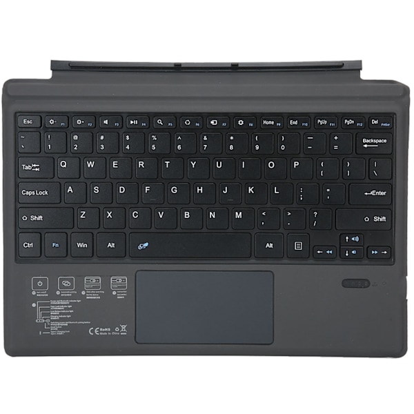 Bluetooth trådløst magnetisk absorpsjon Slim tastatur for Microsoft Surface Pro3/4/5 Tablet PC