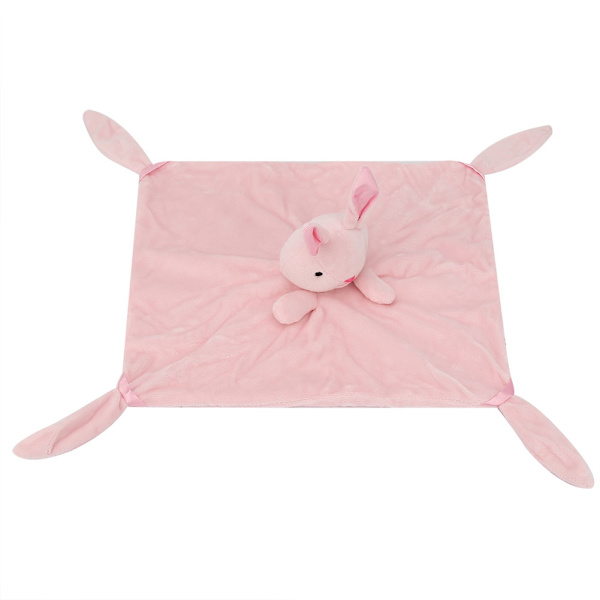 Baby Säkerhet Handduk Lugna Spädbarn Cartoon Animal Doll Leksak för Tod