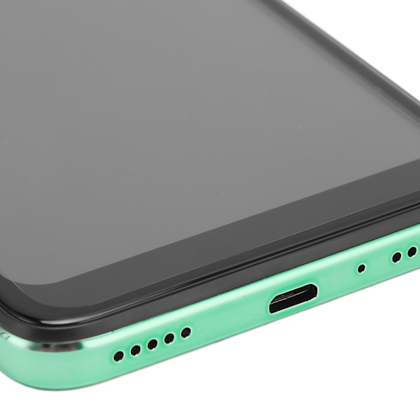 I14 Pro Max Smartphone för Android 8.1 6.1in 4GB RAM 32GB ROM MTK6580A Mobiltelefon Fram 5MP Bak 8MP med 64G Minneskort Expansion 100‑240V Grön