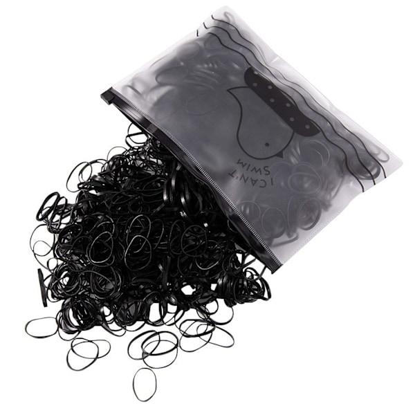 Elegant Håraccessoarset, Mini Elastiska Hårband, Passar Olika Hårfärger, Engångs Elastiska Band Dolda i Håret för Barn