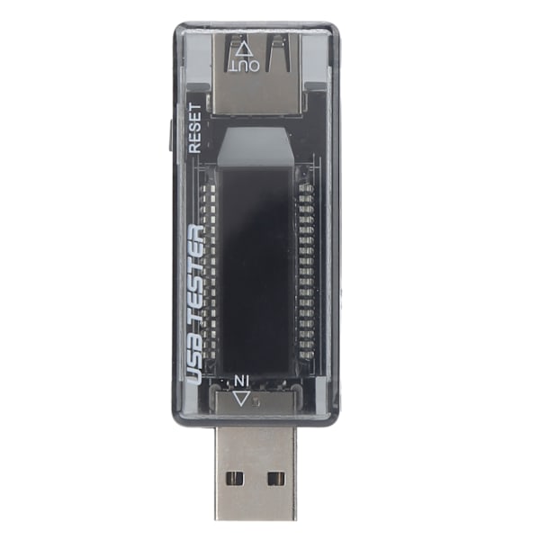 USB-testare LCD intelligent amperimetro voltmeter powerbank laddare indikator batterimonitorering